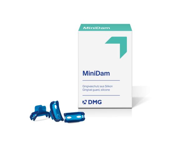 Silicone support with packaging