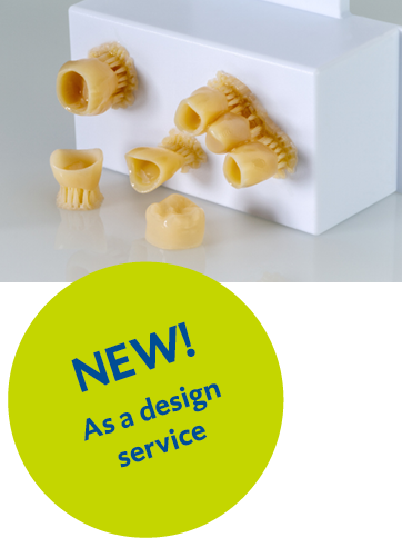 DentaMile Design & Print Service Individual crown